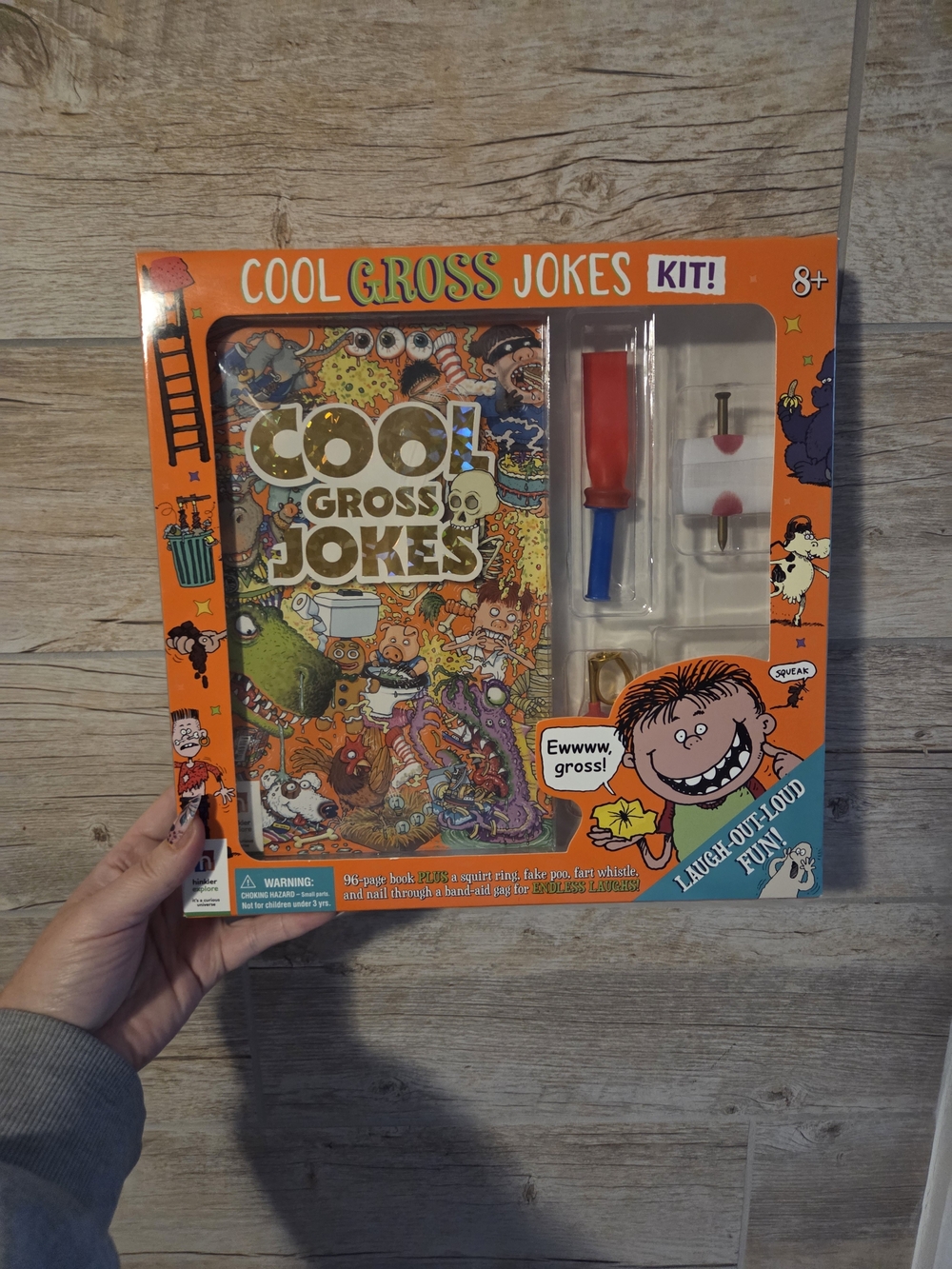 Cool Gross Jokes Kit - Orange Gag Toy Set